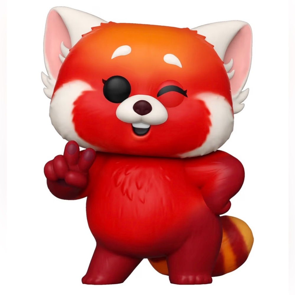 🦊 FUNKO- Disney Pixar Turning Red – Mei Lee Red Panda Figure (Winking Pose)